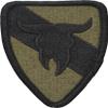163rd Armor Cavalry Patch (Scorpion OCP Multicam with Fastener) view 1