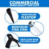 Tanner Heavy Batting Tee | Ultra Durable Hitting Tee with Weighted Claw Base for Ultimate Stability on Uneven Surfaces | Adjusts from 26-43"| Baseball Softball Slow Pitch view 3