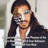 Half Face Masquerade Mask For Men Phantom Of The Opera Mask for Masquerade Party, Venetian Party, Mardi Gras, Halloween & Cosplay view 3