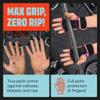 MAVA Open Gym Gloves for Women & Men | Padded Weight Lifting with Wrist Support for Comfort, Protection | Strong-Grip Fingerless Workout | Multi-Use, Anti-Sweat Gym Accessories (Pink S) view 2