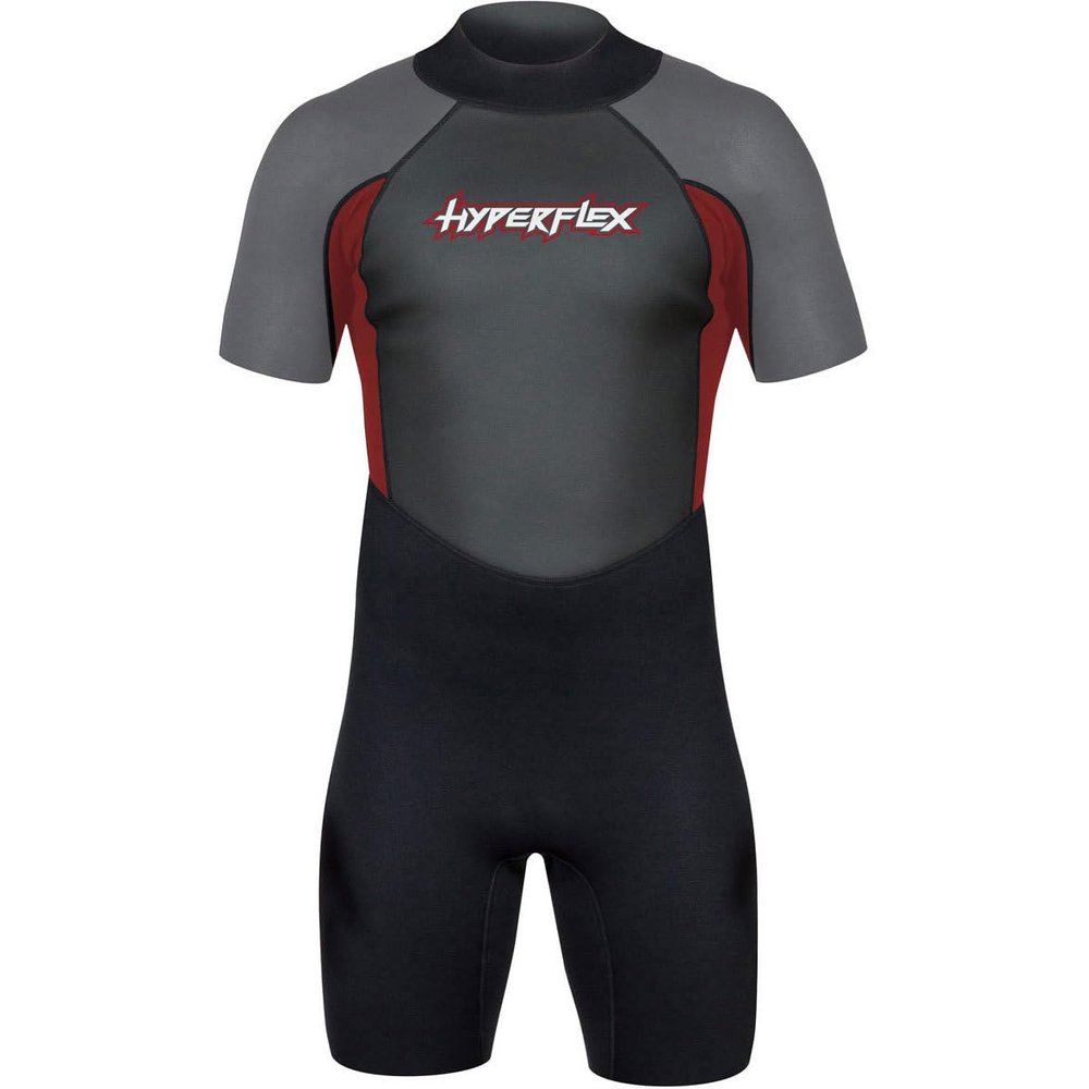 Hyperflex Men's Access 2.5mm Back Zip Spring Suit - (Red, Large),