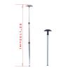A99 Golf Support Arm for Travel Cover Bag Adjustable Golf Travel Bag Support Rod Golf Club Stiff Arm Flexible Golf Support Rod Travel Protection Stick Bar, Silver view 3