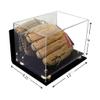 Better Display Cases Versatile Acrylic Display Case - Medium Rectangle Box with Gold Risers Mirror and Wall Mount 12" x 8.25" x 8" (A004-GR) view 2