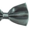 Alex Palaus Collection Stylish Designer Bow Ties - Pre Tied, Adjustable Unisex Bowtie for Men, Women, Boys and Girls (TM) (Silver Grey) view 2