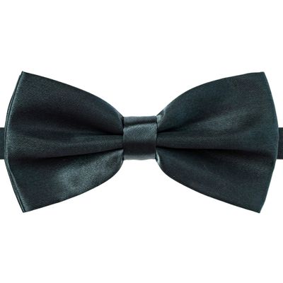 Alex Palaus Collection Stylish Designer Bow Ties - Pre Tied, Adjustable Unisex Bowtie for Men, Women, Boys and Girls (TM) (Dark Grey)