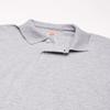 Hanes Little Boys Short Sleeve Eco Smart Jersey Polo, Light Steel, x Small view 2