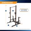Steelbody Squat Rack Utility Trainer with Weight Storage Posts STB-98010 view 2