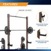 Steelbody Squat Rack Utility Trainer with Weight Storage Posts STB-98010 view 3
