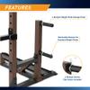 Steelbody Squat Rack Utility Trainer with Weight Storage Posts STB-98010 view 4