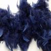 Navy Blue Chandelle Feather Boa 72" 6Ft 6 Ft Masquerade Costume Bachelorette view 1