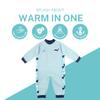 Splash About Warm in One Baby Wetsuit, Vintage Moby 12-24 Months view 3