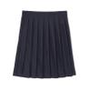 French Toast Girls' Adjustable Waist Mid Length Pleated Skirt, Navy, 16.5 Plus view 3