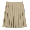 French Toast Girls' Adjustable Waist Mid Length Pleated Skirt, Khaki, 4 view 2