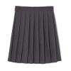 French Toast Girls' Adjustable Waist Mid Length Pleated Skirt, Heather Gray, 6X view 3