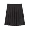 French Toast Girls' Adjustable Waist Mid Length Pleated Skirt, Black, 20.5 Plus view 3