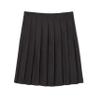 French Toast Girls' Adjustable Waist Mid Length Pleated Skirt, Black, 20.5 Plus view 4