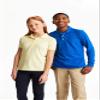 French Toast Girls Stretch Skinny 5 Pocket Knit School Uniform Pants, Navy, 8 US view 3