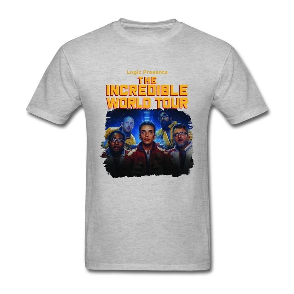SUNRAIN Men's Rapper Logic The Incredible T Shirt