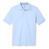 French Toast Big Boys Short Sleeve Interlock Polo, Light Blue, Medium/8 view 1