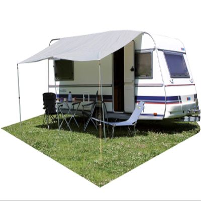 Eurotrail Caravan Sun Canopy Basic 450x240 centimeters grey