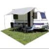 Eurotrail Caravan Sun Canopy Basic 450x240 centimeters grey