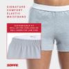 Soffe Girls' Authentic Cheer Shorts, 2.75" Inseam, Oxford, Small (3-Pack) view 3
