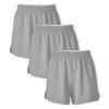 Soffe Girls' Authentic Cheer Shorts, 2.75" Inseam, Oxford, Large (3-Pack) view 1