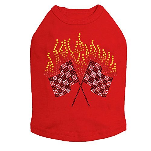 Race Flags - Dog Tank, 2XL Red