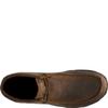 Justin Cappie 4" Work Shoes for Men - Square Toe Full-Grain Leather Moc Toe Work Shoe with Oil- and Slip-Resistant Rubber Outsole, ASTM Rated, Dark Brown - 9 M view 4