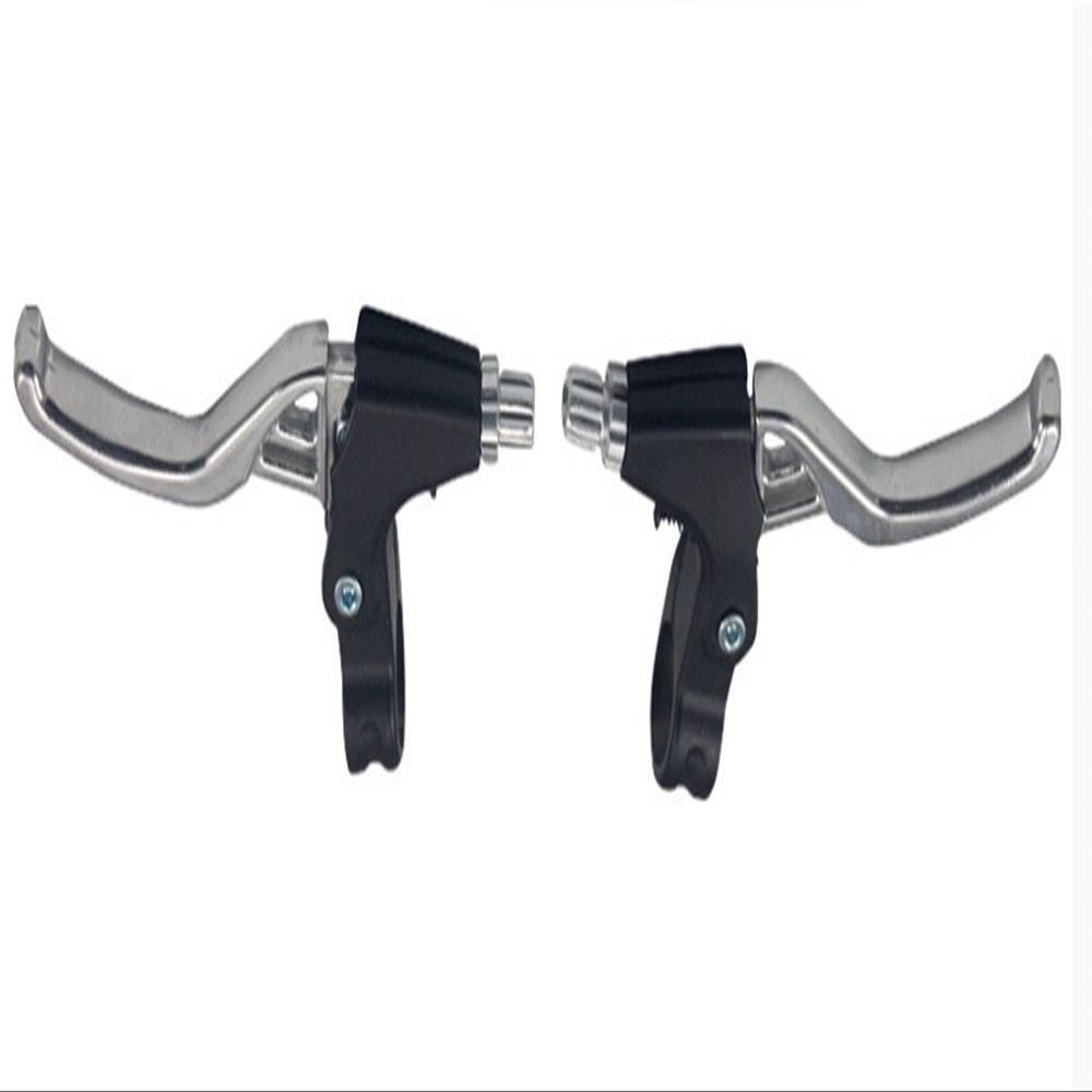 BicycleStore Bicycle 1 Pair Universal Full Aluminum Alloy Brake Handle Mountain Road Bike Brake Lever 2.2cm Diameter