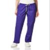 WonderWink WonderWORK Womens Straight Leg Cargo Pant  Grape, X Small Tall view 1