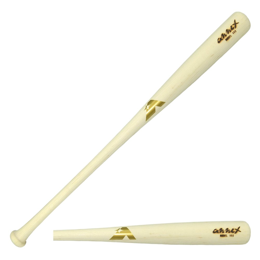 Annex Model 110 Maple Wood Baseball Bat (Natural, 32-Inch/30-Ounce)
