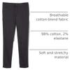 French Toast Girls' Skinny Fit Stretch Twill Pant, Black, 4 view 3