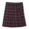 French Toast Girls' Adjustable Waist Plaid 2-Tab Scooter, Navy & Red Plaid, 20 view 1
