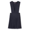 French Toast Girls' V-Neck Pleated Jumper, Navy, 16.5 Plus view 4