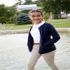 French Toast Girls' Anti-Pill Crewneck Cardigan Sweater, Red, M (7/8) view 3
