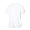 French Toast Girls Puff Sleeve Double Button Polo, White, 14-16 view 2