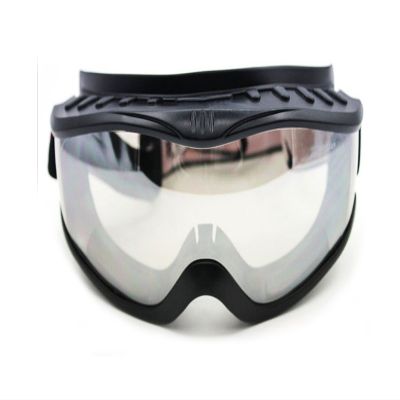 Optional life 'Fit Over Glasses' Anti-fog Riding Goggles (Black Frame Clear Lens)