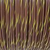 14 AWG Spiral Stripe Tracer Marine Primary Wire, Brown with Yellow Stripe, 100 Feet view 1