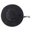 Connectyle Outdoor Mesh Sun Hat Wide Brim Sun Protection Hat Summer Fishing Hunting Hiking Gardenig Hat Black view 3