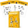 NewMe Fitness Bodyweight Workout Cards, Instructional Fitness Deck for Women & Men, Beginner Fitness Guide to Training Exercises at Home or Gym (Bodyweight, Vol 1) view 1