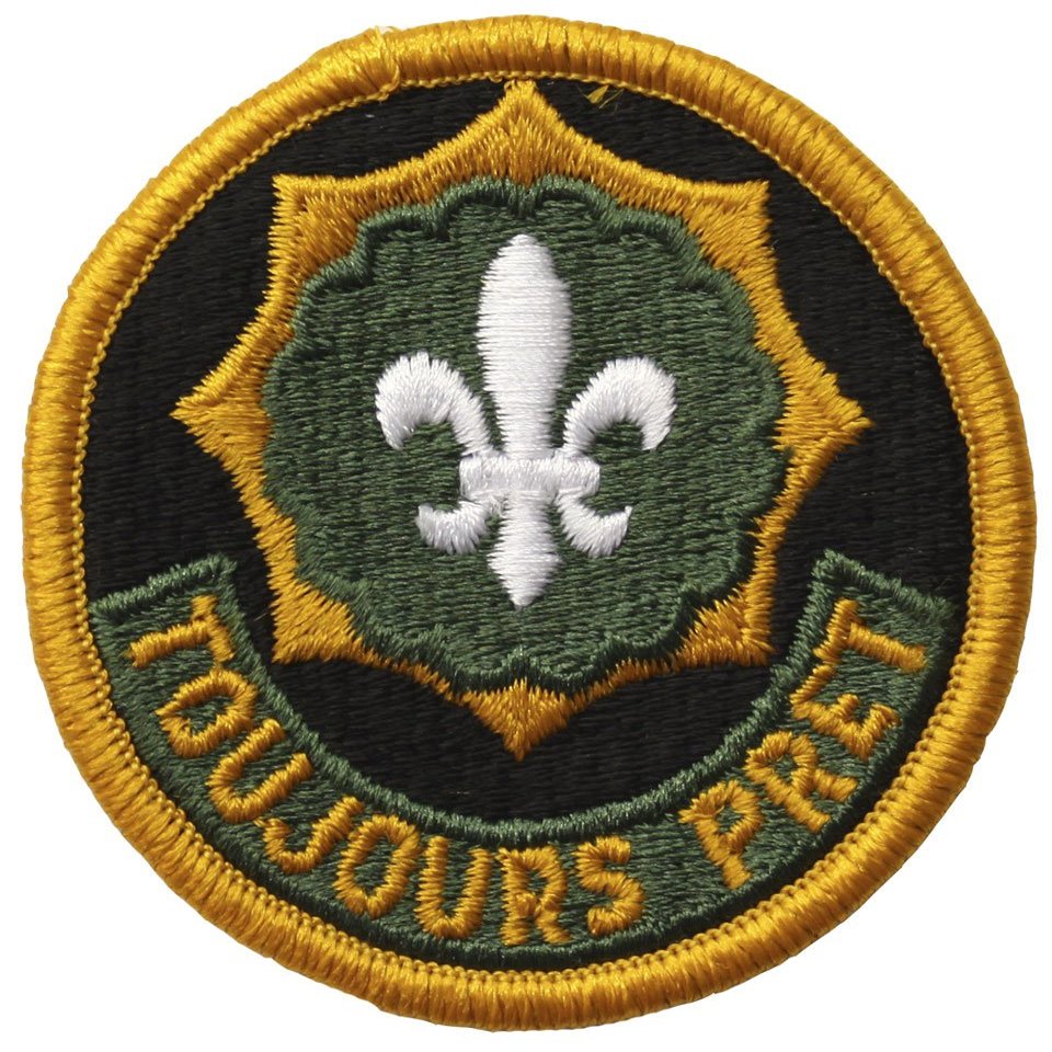 2nd Armored Cavalry Regiment Patch Full Color