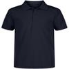 Nautica Boys' School Uniform Short Sleeve Polo Shirt, Button Closure, Moisture Wicking Performance Material, Navy, 4 view 1