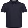 Nautica Boys School Uniform Short Sleeve Pique Polo Shirt, Navy, 10 12 US view 1