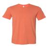Bella+Canvas Men's Taped Shoulders Crewneck T-Shirt, Heather Orange, XX-Large view 1