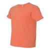 Bella+Canvas Men's Taped Shoulders Crewneck T-Shirt, Heather Orange, XX-Large view 3
