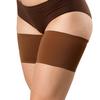 Bandelettes Original Patented Elastic Anti-Chafing Thigh Bands - Chocolate Unisex Size B (Medium) view 1