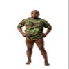 Bandelettes Original Patented Elastic Anti-Chafing Thigh Bands - Chocolate Unisex Size B (Medium) view 4