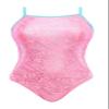 The Finals Women's Cyborg Foil Wing Back Swimsuit,Flash Pink (23),24 view 1