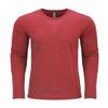 Next Level Apparel Men's Crew Neck Rib Knit Jersey, L, VINTAGE RED view 1